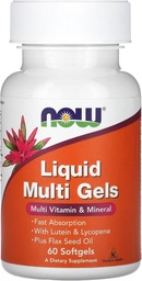 今食糧液体の多Softgels 60のSgels