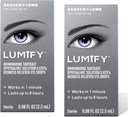 LUMIFY Redness Reliever Eye Drops 0.08 fl oz (2.5 mL) Pack of 2