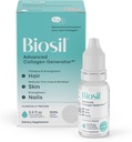 Biosil Collagen Booster Supplement - 0.5 fl oz Drops - Patented ch-OSA Activator for Skin, Hair, Nails & Joints - Supports Natural Production - 30-Day Supply
