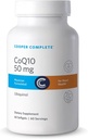 Cooperの完了 - CoQ10 50のmg - CoEnzyme10 Ubiquinolの補足-びんごとの60のSoftgels。 パック2