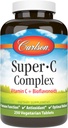 Carlson - Super-C Complex、ビタミンC + Bioflavonoids、免疫機能&最適なウェルネス、抗酸化剤、250ベジタリアンタブレット