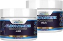 VITAMISAN Glucosamine Chondroitin MSM Collagen and Arnica Cream 4 OZ 2 Pack