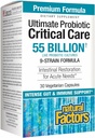 Natural Factors Ultimate Probiotic Critical Care, Supports Intestinal Restoration, 9 Strains, 100 Billion CFU