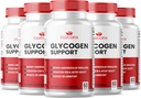 (5パック)ClucoFix Glycogenサポートカプセル - ClucoFix Glycogenヘルス&ウェルネスマルチビタミンサポートサプリメントピル - ClucoFix Glycogen - ClucoFix Glycoアドバンスドフォーミュラサポートレビュー