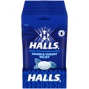 HALLS Cough and Throat Relief Mentho-Lyptus Cough Drops, 12 Bags of 30 (360 Total Drops)