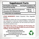 COQ10&ナイアシン500mgのベストナチュラルレッドイーストライス