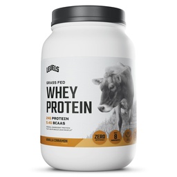 レベル草の餌の乳清蛋白質の粉、人工的な無し、蛋白質、24G、バニラシナモン、2LB