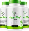 (3パック) Hear Me + Capsules, 公式 HearMe + Pills, Hear Me Plus Ear Formula for A Healthy 補聴器, Premium HearMe Plus for Ear Health, Natural Ear Cleaner Support, Hear Me + Review (180カプセル)