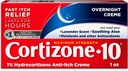 Cortizone-10 最高の強さの夕方の回復クリーム、1% Hydrocortisone、速い行為、Bugビット、Rash、Eczema、Psoriasis、Poison Ivy、オーク、Sumac、1つのozのためのラベンダーによって包まれる反取られたクリーム