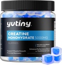 クレアチンの Monohydrate は男性及び女性のためのグミ、クレアチンの Monohydrate の咀嚼、筋肉成長のための余分強さ、ブルーベリーの味、60 のChewables の 1 か月の供給を満たしました