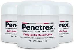 Penetrexジョイント&マッスルセラピー - 背中、首、手足、足のための慰めを和らげる - アルニカ、ビタミンB6 MSM&ボスウェリアとプレミアム全身ルック - 4ozクリーム(3パック)