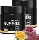 Himalayan Gold Grade Shilajit Gummies with Manuka Honey for Men & Women | Blood Orange Oil Flavor | 85+ Trace Minerals & Fulvic Acid for Focus & Energy Healthy Gummies -30 Count (2)