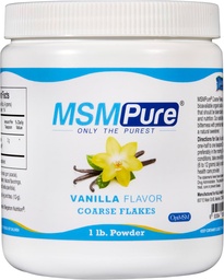 KALAの健康MSMPureバニラ風味の粗いMSMパウダーフレーク - 関節の健康、皮膚の外観、髪&ネイルサポートのためのUSメイドMSM - 1ポンド、有機硫黄
