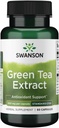 Swanson Green Tea Extract 500 Milligrams 60 Capsules
