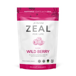 Zurvita - 生活30日ウェルネスバッグのためのZeal - ワイルドベリー(クラシック) - 死亡率、免疫、ウェルネスの栄養補助 - 420グラム
