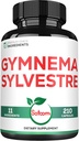 1000mg Gymnema Sylvestreの補足- 210のカプセル-Berberine HCl、Quercetin及び多く-免疫、消化器の健康及びボディ管理のためのサポートとの体育館のエキス20:1