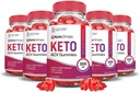 Justified Laboratories (5 Pack Keto Drops Keto ACV Gummies Formula 1000MG Keto Drops Keto Gummies Apple Cider Vinegar Formulated with Pomegranate Beet Juice Powder B12 Vegan Non GMO 300 Gummys