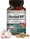 Herbal-BP Natural Blood Pressure Supplement - Supports Circulatory Health | Featuring Grape Seed Extract, Garlic, Hawthorn, Olive Leaf & Ashwagandha for Long-Term Support (3-Pack)