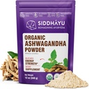 Siddhayu Organic Ashwagandha Powder - 12 oz