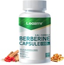 ベルベリンサプリメント - サービングあたりベルベリン1500mg、120カプセル - Berberine HCI - Berberine Plus - プラス純粋な真のセイロンシナモン、ベルベリンHCIルートサプリメントピル