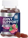 Joint Support Gummies Extra Strength Glucosamine Gummy Supplement with Vitamin E - Natural Cartilage & Joint Health & Flexibility Support, Best Support Glucosamine Chew for Men & Women - 60 Gummies