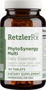 RetzlerRxTM - 120錠 - Dr. RetzlerRxTMによるPhytoSynergyマルチw / Oアイロン - ビタミンとミネラルは、W /バイオアクティブプラント化合物を強化 - ルテイン、ゼアキサンチン、リコピン、およびレスベラトロール