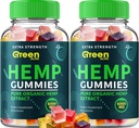 Green Acre Hemp Gummies - with Seed Extract Green Acre Hemp Gummies Tinnitus Herbal Supplement, Health and Wellness Support, All Natural Green Acre Gummy (2 Pack - 120 Gummies)
