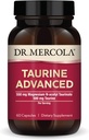 Dr. Mercola Taurine Advanced, 500 mg Taurine Per サービング, サプリメント, サポート 筋肉機能, 非GMO - 30 サービング (60 カプセル)