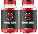 (2パック) ドミネーター Max Gummies アドバンスト フォーミュラ for Max Performance, All Natural Extra Strength Supplement, Dominator Max Gummies for Muscle Growth and Total Health Support (120 Gummies)