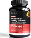 Advanced Ketogenic Colon Cleanse with Berberine 1500mg – 15 Day Parasite Detox for Men & Women – Extra Strength Formula with Senna Leaf for Rapid Constipation Relief, Gut Health & Bloating Reduction