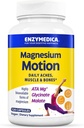Enzymedica, Magnesium Motion with 3 Forms of Magnesium, ATA Mg, Glycinate, Malate, Soothes Occasional Aches, Supports Bones & Muscles, 120 Capsules