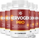 IDEAL PERFORMANCE (5 Pack) Nervogen Pro Supplement (300 Capsules)