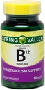 Spring Valley - Vitamin B-12 1000 mcg, Timed Release, 60 Tablets