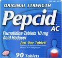 Pepcid AC 元の強さ、心焼けの防止及び救助のための 10 の mg Famotidine、90 の ct