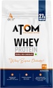 消化酵素で栄養 AS-IT-is Atom Whey Protein 2kg/70.5 Oz | 高精度・純度で認定されたUSA Labdoor | 濃厚なチョコレート味 | 27g たんぱく | 5.7g Bcaaâ