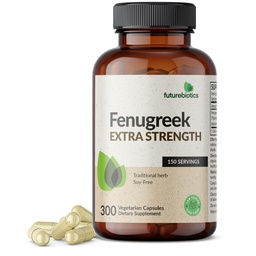 Futurebiotics Fenugreekの余分強さは全面的なよい健康及び井戸、非GMO、300のベジタリアンのカプセルを支えます