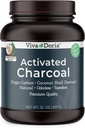 Viva Doria Virgin Activated Charcoal Powder, Coconut Shell Derived, Food Grade, 32 Oz