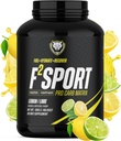 6AM Run F2 Sport Pro Endurance Fuel – Cluster Dextrin® Carb Matrix with Electrolytes for Running, Training & Recovery (50 Servings, Lemon Lime)