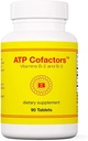 Optimox ATP Cofactors - 女性と男性のためのビタミンBコンプレックス、ビタミンB2とB3、100mg Riboflavinと500mg Niacin、エネルギーサポートのための高い効力マルチビタミン錠 - 90カウント