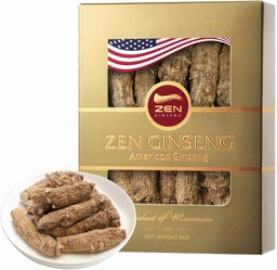 大きい短いアメリカのウィスコンシンのGinsengの根の1箱(4oz)人及び女性のための性能及び精神健康