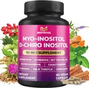 BMVINVOL Inositolの補足-Myo-InositolおよびD-Chiro Inositolの理想40:1の比率-プラスのBerberine、シナモン、Ashwagandha + 5の多く- 90のカプセル