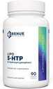 Renue By Science 5HTP | Liposomal 5 HTP Supplement | 90 5-HTP Capsules - 75mg 5-hydroxytryptophan per Serving | Amino Acid Supplement | Non-GMO | Made in The USA & Third-Party Tested