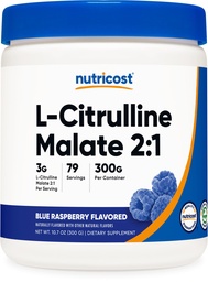 Nutricost L-Citrulline Malate 2:1 (300グラム) (ブルーラズベリー)