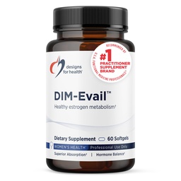健康 DIM-Evail のための設計 - 100mg Diindolylmethane の補足-高められた吸収技術 DIM の補足- 5 月サポート健康なエストロゲンのメタボリズム-グルテンフリー + GMO (60 Softgels)