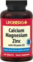 Calcium Magnesium Zinc | 240 Caplets | with Vitamin D3 and Boron | Vegetarian, Non-GMO, Gluten Free Supplement | By Lindberg