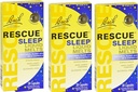 Bach Rescue Sleep Liquid Melts, Dissolvable Capsules 28 ea ( Pack of 3 )
