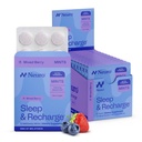 Neuro Melatonin 5mgの睡眠及び再充電のミント(144部分) - より速い分解のMelatoninの砂糖はよりよい睡眠のためのレモン バルム及びシャングリーマイルと-大人のためのカルムの睡眠の補足-夜ベリーの味付けます