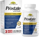 Real Health The Prostate Formula - Prostate Supplements for Men, Prostate Health, Prostate Relief, Saw Palmetto for Men, Prostate Vitamins - 270 Count