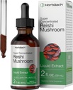 Horbäach Reishi Mushroom Extract Tincture | 2 Fl Oz | Liquid Drops | Ganoderma Lucidum | Vegetarian, Alcohol Free | Non-GMO, Gluten Free Supplement