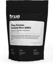 True Nutrition Pea Protein Powder Isolate - 25g Non-GMO Vegan Protein Powder per Serving - Low Carb, Low Fat, High Leucine - Gluten Free, Dairy Free, Soy Free - Chocolate Fudge Brownie - 1LB